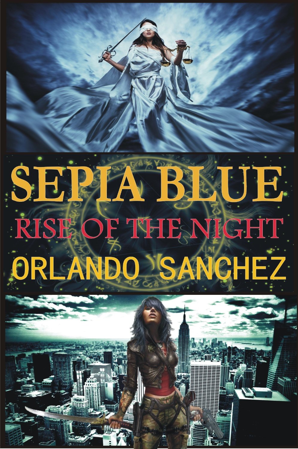 Sepia Blue Rise